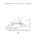 FOOTWEAR CONSTRUCTION AND RELATED METHOD OF MANUFACTURE diagram and image