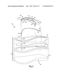 FOOTWEAR CONSTRUCTION AND RELATED METHOD OF MANUFACTURE diagram and image