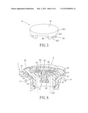 PRESSURE RELIEF VALVE DEVICE FOR AN INFLATABLE ARTICLE diagram and image