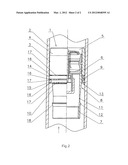 DEVICE FOR INSERTING A SHUT-OFF DEVICE IN A PIPELINE diagram and image