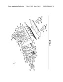 METHOD FOR DISPENSING RANDOM PATTERN OF ADHESIVE FILAMENTS diagram and image