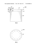 PCD Cutter With Fins diagram and image