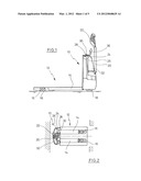 Industrial truck comprising a battery receiving space diagram and image