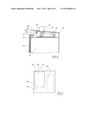 Industrial truck comprising a battery receiving space diagram and image