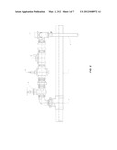 DOUBLE TUBING DISTRIBUTING OF FERTILIZERS AND PESTICIDES FIXED TO AERIAL     STRUCTURE OF CENTRAL PIVOT, THROWN AND CONTROLLED BY AUTOMATION DEVICES     CONSIST OF GATE VALVES, PRESSURE VALVES, SOLENOID VALVES AND CHECK VALVES diagram and image