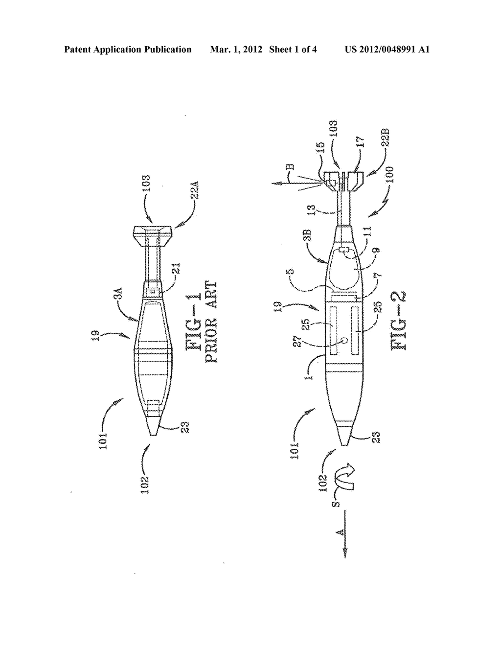 TAIL THRUSTER CONTROL FOR PROJECTILES - diagram, schematic, and image 02