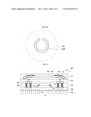 PACKAGE HAVING ELASTIC MEMBERS FOR VIAS, PACKAGE ON PACKAGE COMPRISING THE     SAME, AND METHODS OF FABRICATING THE SAME diagram and image