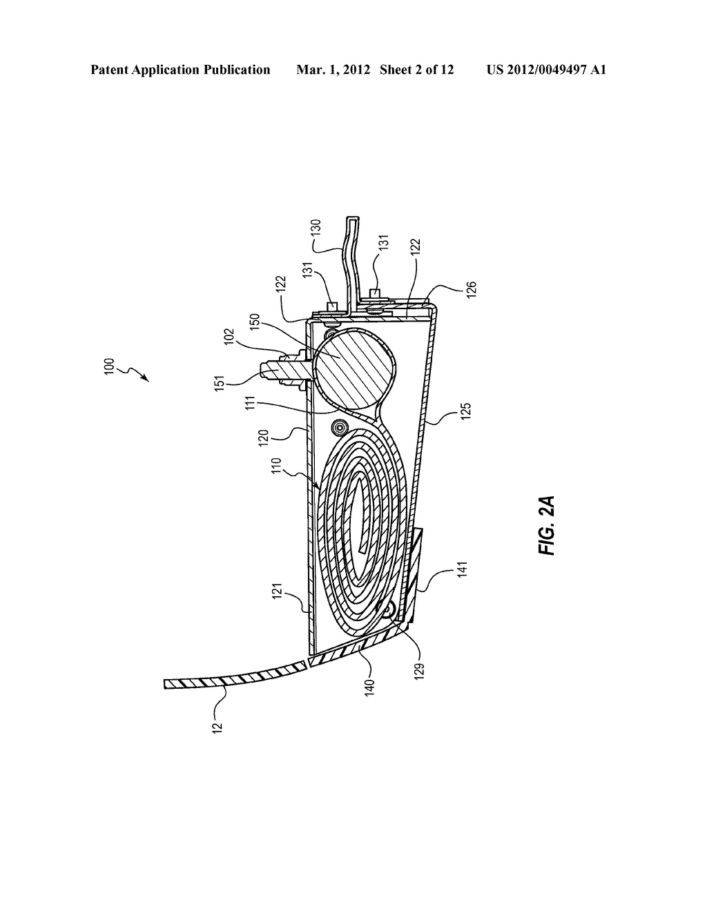 INFLATABLE KNEE AIRBAG ASSEMBLIES WITH ARTICULATING HOUSINGS - diagram, schematic, and image 03