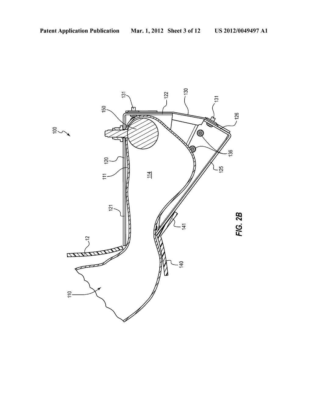 INFLATABLE KNEE AIRBAG ASSEMBLIES WITH ARTICULATING HOUSINGS - diagram, schematic, and image 04