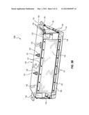 INFLATABLE KNEE AIRBAG ASSEMBLIES WITH ARTICULATING HOUSINGS diagram and image