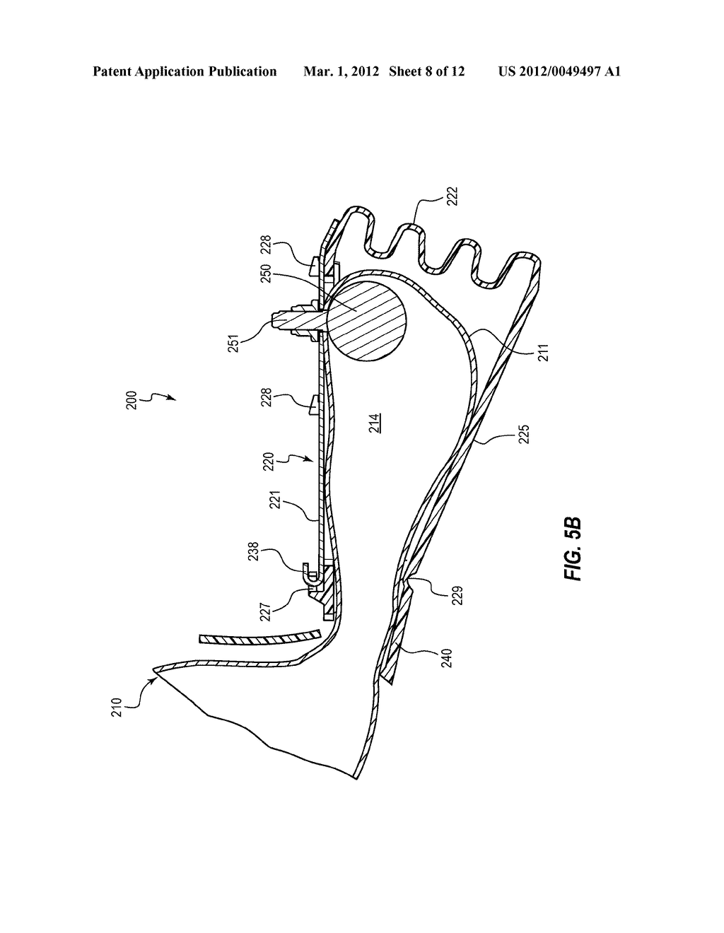 INFLATABLE KNEE AIRBAG ASSEMBLIES WITH ARTICULATING HOUSINGS - diagram, schematic, and image 09