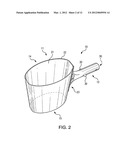 Device for bailing shallow puddles on flexible sheet surfaces diagram and image