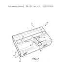 Device for bailing shallow puddles on flexible sheet surfaces diagram and image