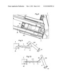 DEVICE CAPABLE OF PROVIDING A WRITING SUPPORT IN A MOTOR VEHICLE AND     FASCIA PANEL COMPRISING SUCH A DEVICE diagram and image