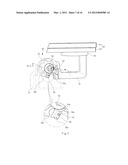 REAR SEAT TABLE ASSEMBLY FOR VEHICLE diagram and image