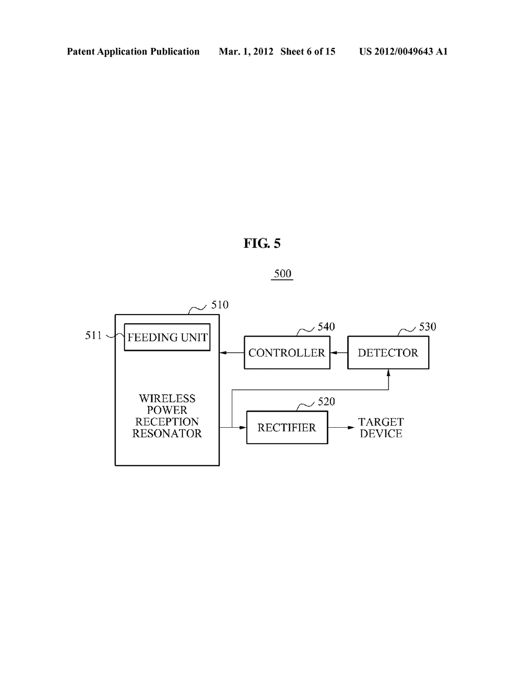 APPARATUS FOR RADIATIVE WIRELESS POWER TRANSMISSION AND WIRELESS POWER     RECEPTION - diagram, schematic, and image 07