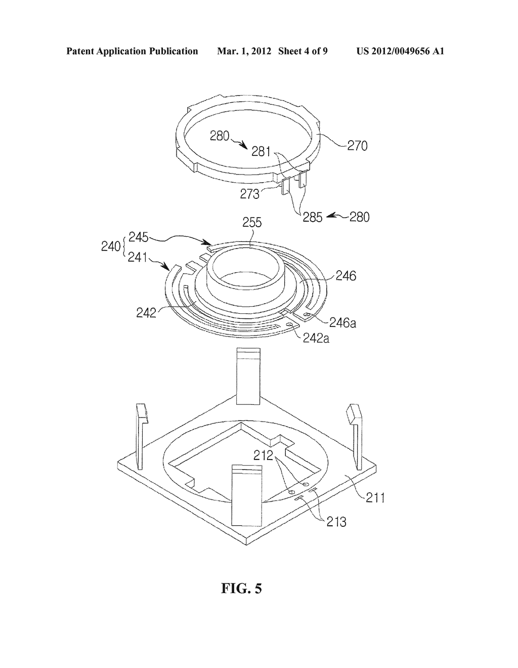 Motor for Driving Lenses - diagram, schematic, and image 05