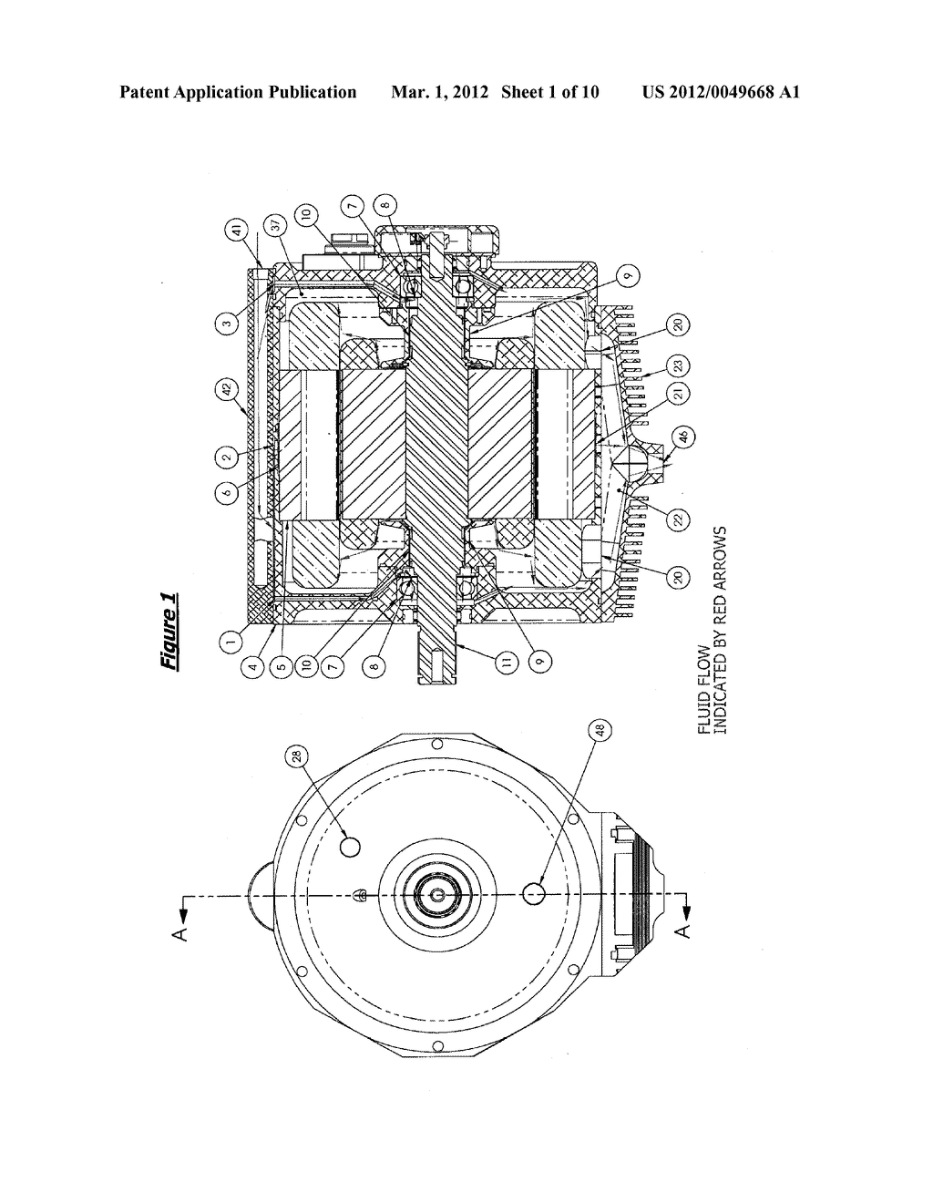 SYSTEMS AND METHODS FOR COOLING AND LUBRICATION OF ELECTRIC MACHINES - diagram, schematic, and image 02