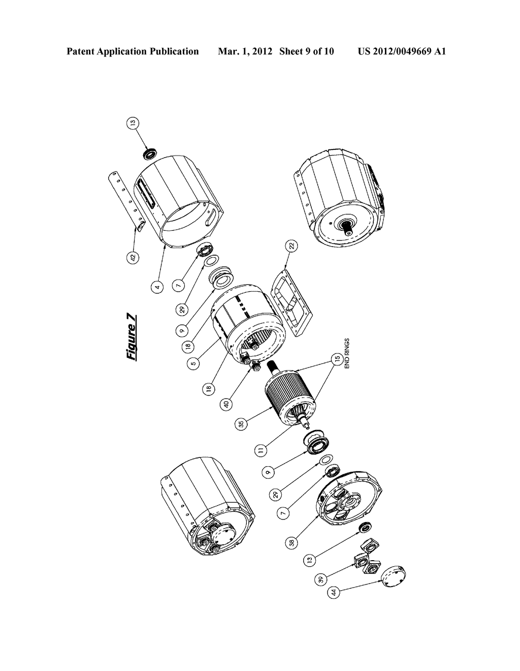 SYSTEMS AND METHODS FOR FLUID DISTRIBUTION FOR COOLING AND LUBRICATION OF     ELECTRIC MACHINES - diagram, schematic, and image 10