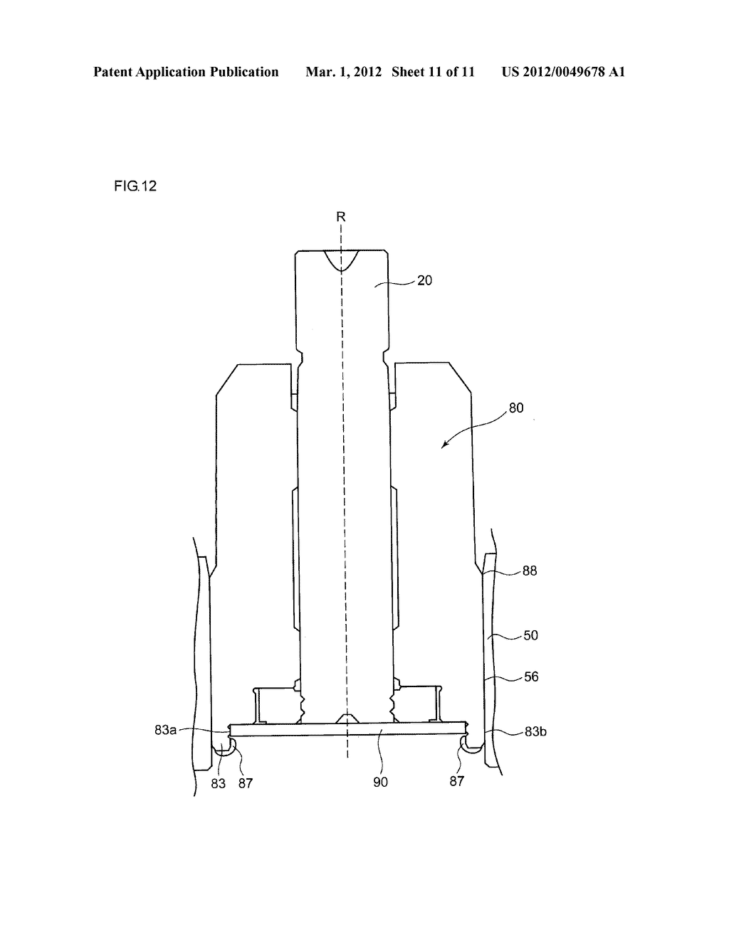 ROTATING MACHINE PROVIDED WITH SLEEVE MOLDED OF POROUS MATERIAL AND METHOD     OF PRODUCING THE ROTATING MACHINE - diagram, schematic, and image 12