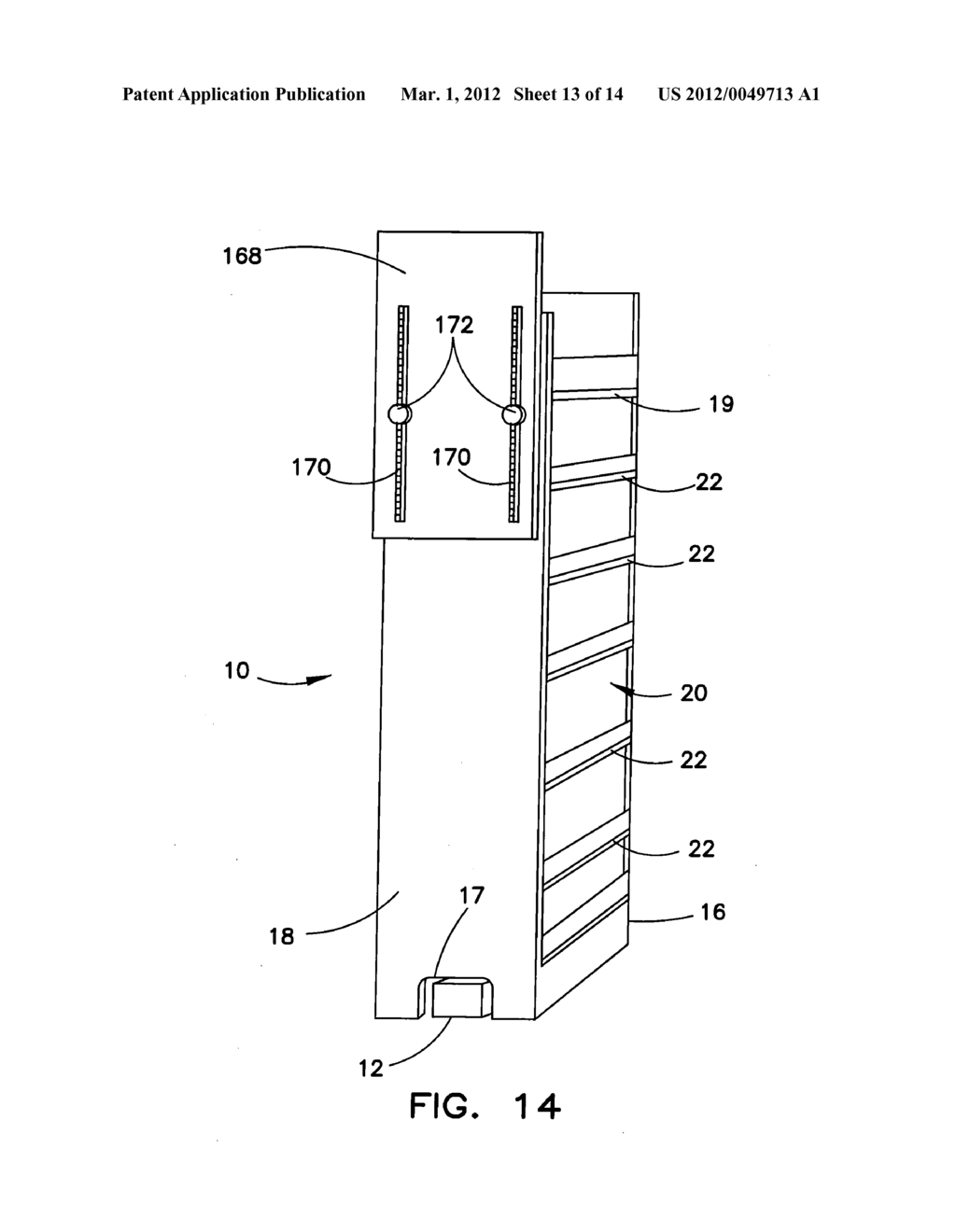 PANTRY DRAWER SLIDE SYSTEM - diagram, schematic, and image 14