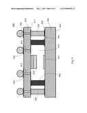 VERTICALLY INTEGRATED MODULE IN A WAFER LEVEL PACKAGE diagram and image