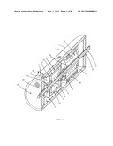 Binary continuous no-flux electricity brushless generator diagram and image