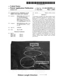 Ferromagnetic amorphous alloy ribbon and fabrication thereof diagram and image