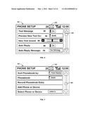 VEHICLE TEXT MESSAGING SYSTEM AND METHOD USING A METER CLUSTER DISPLAY diagram and image