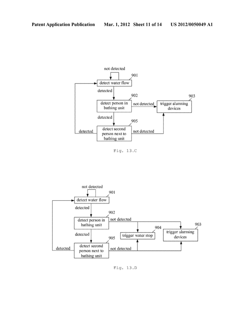 Safety Alarm and Method - diagram, schematic, and image 12