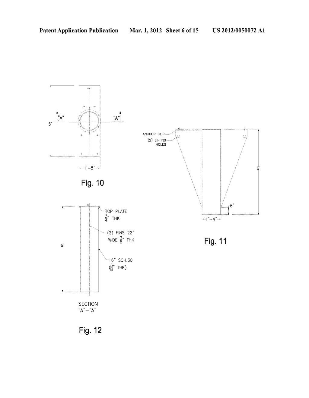 METAL FIN PIPE FOUNDATION APPARATUS AND METHOD - diagram, schematic, and image 07