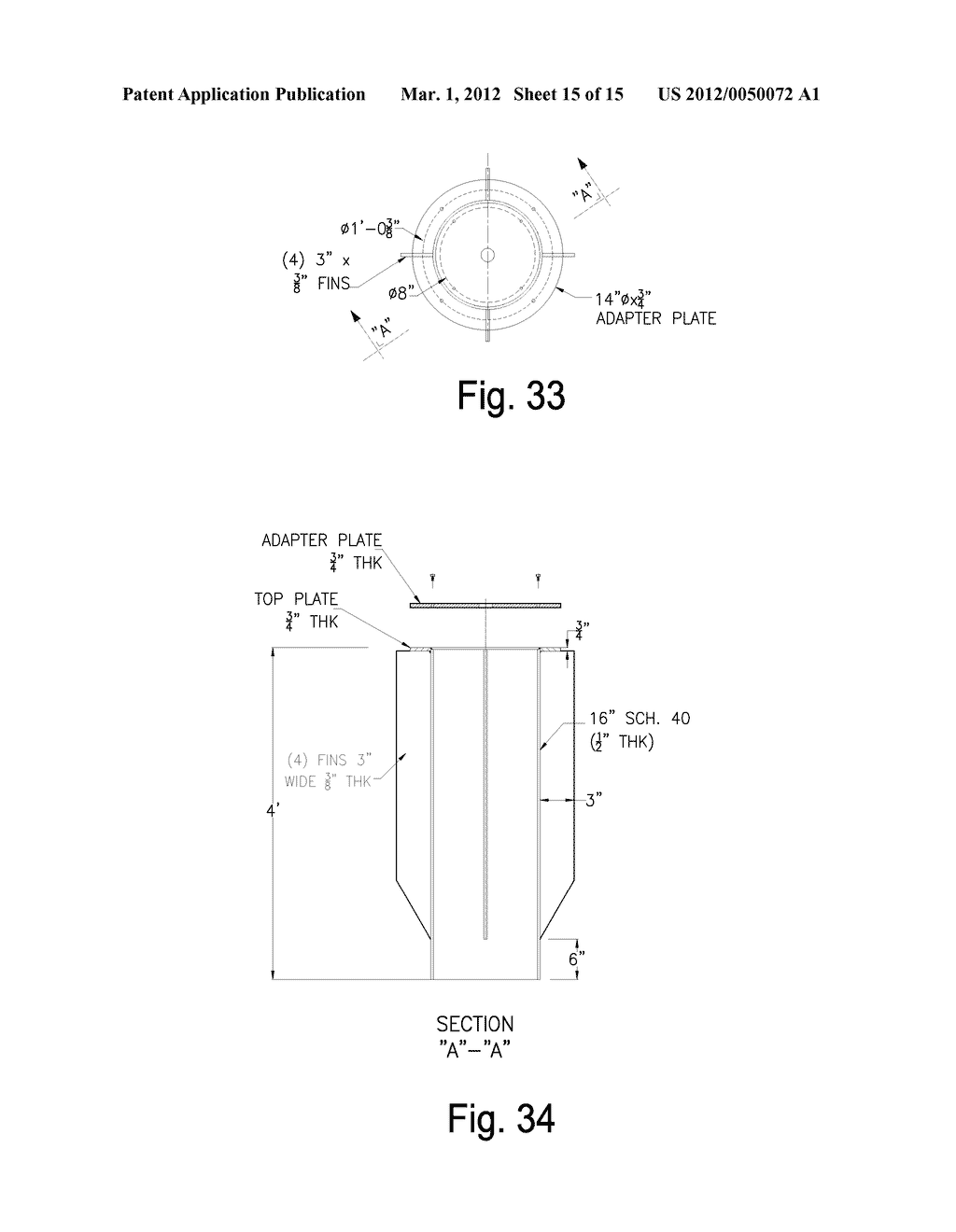 METAL FIN PIPE FOUNDATION APPARATUS AND METHOD - diagram, schematic, and image 16