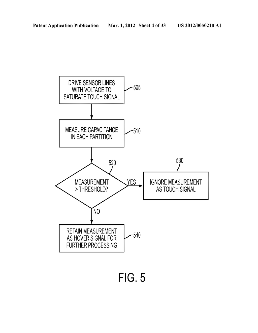 TOUCH AND HOVER SIGNAL DRIFT COMPENSATION - diagram, schematic, and image 05