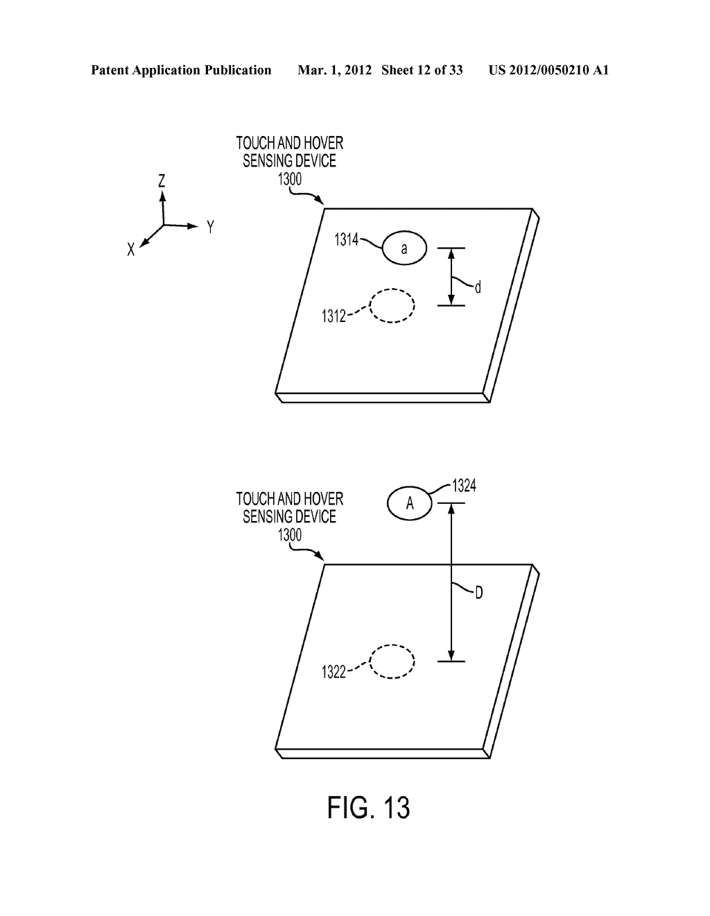 TOUCH AND HOVER SIGNAL DRIFT COMPENSATION - diagram, schematic, and image 13