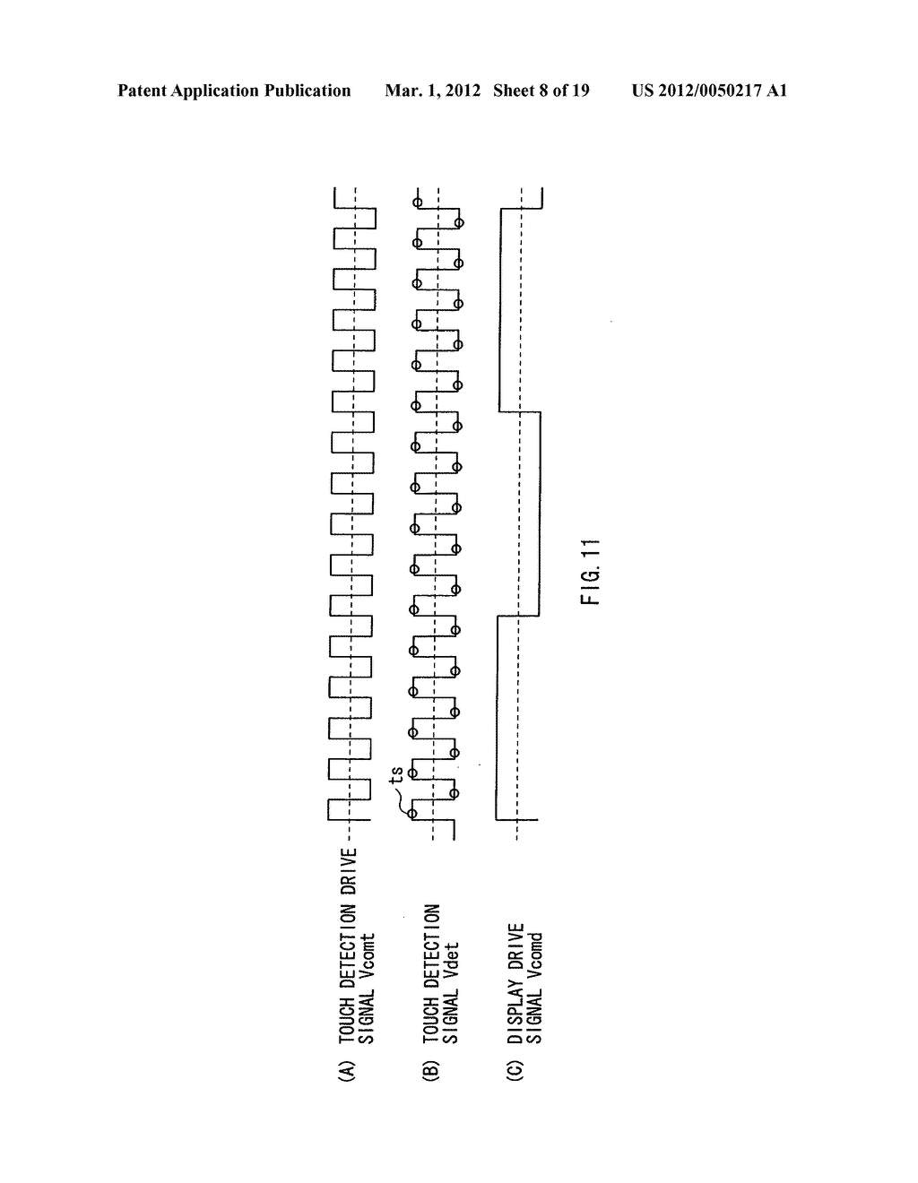 Display device with touch detection function, control circuit, driving     method of display device with touch detection function, and electronic     unit - diagram, schematic, and image 09