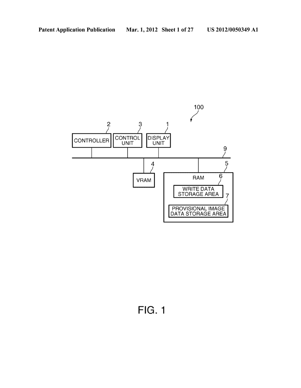 CONTROL DEVICE, DISPLAY DEVICE, METHOD OF CONTROLLING DISPLAY DEVICE - diagram, schematic, and image 02