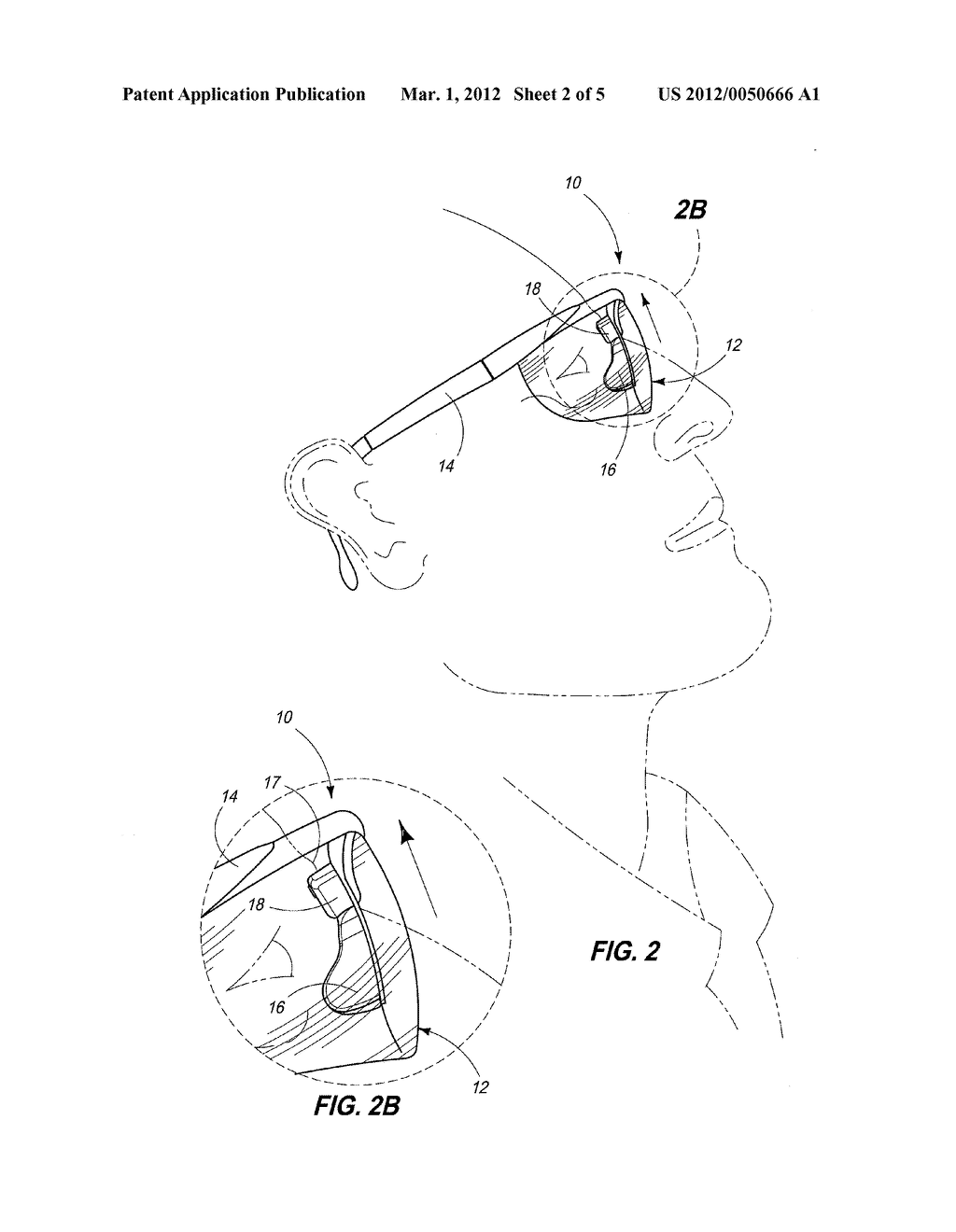 Eyewear Attachments, Eyewear Assemblies, and Methods of Affixing Eyewear - diagram, schematic, and image 03