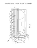 ELECTRONIC DEVICES WITH COMPONENT MOUNTING STRUCTURES diagram and image