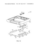 ELECTRONIC DEVICES WITH COMPONENT MOUNTING STRUCTURES diagram and image