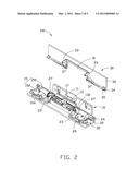 ELECTRONIC DEVICE HAVING CONNECTING MECHANISM diagram and image