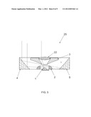 Device and apparatus for efficient collection and re-direction of emitted     radiation diagram and image