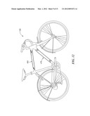 INTRINSICALLY ILLUMINATED TUBULAR MEMBER OF A BICYCLE AND BICYCLE HAVING     SAME diagram and image