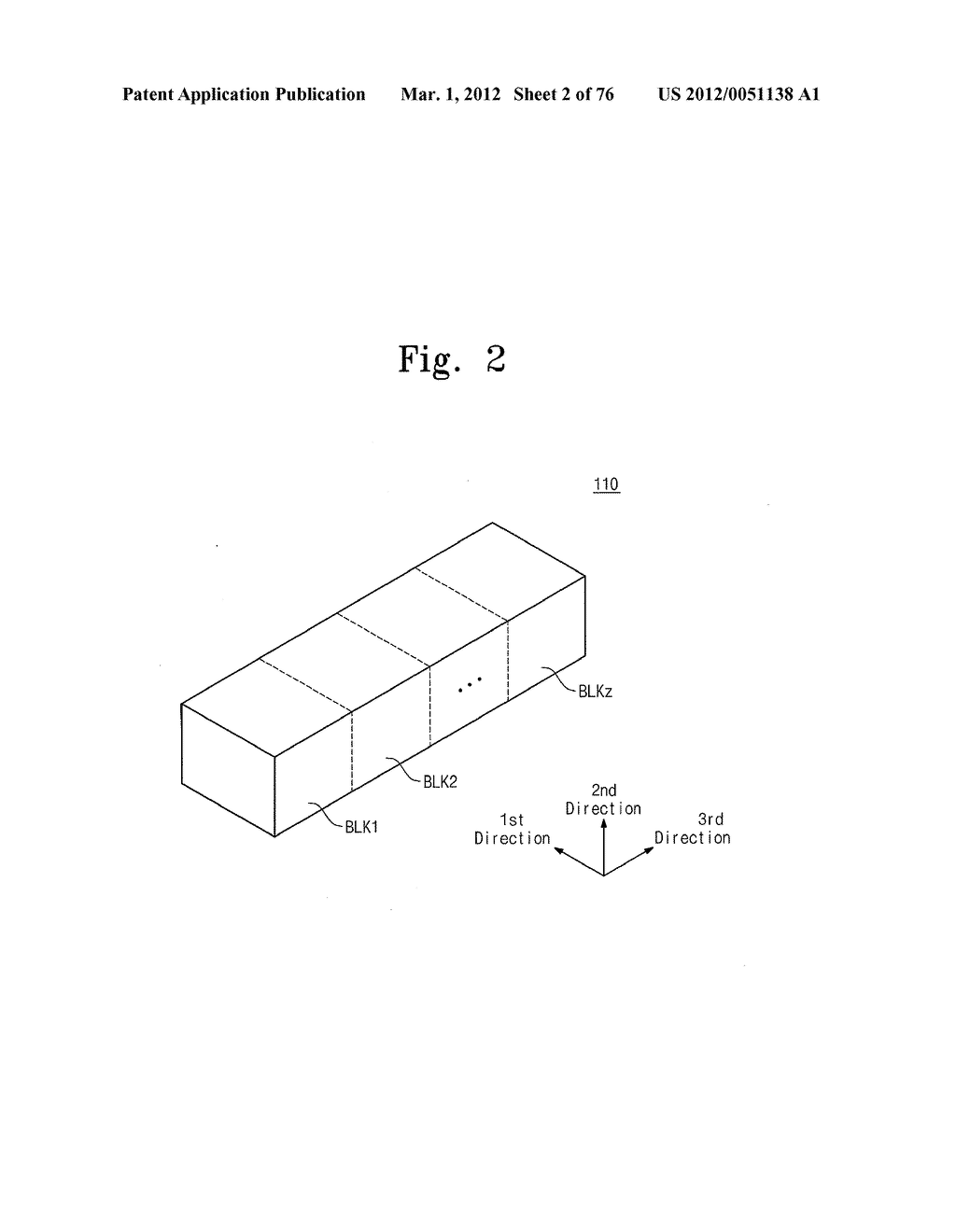 NONVOLATILE MEMORY DEVICE, OPERATING METHOD THEREOF AND MEMORY SYSTEM     INCLUDING THE SAME - diagram, schematic, and image 03