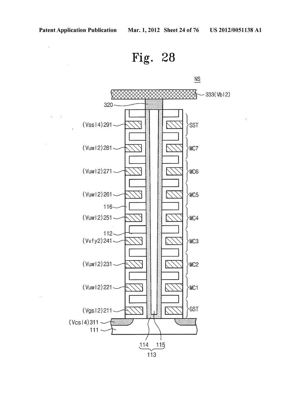 NONVOLATILE MEMORY DEVICE, OPERATING METHOD THEREOF AND MEMORY SYSTEM     INCLUDING THE SAME - diagram, schematic, and image 25
