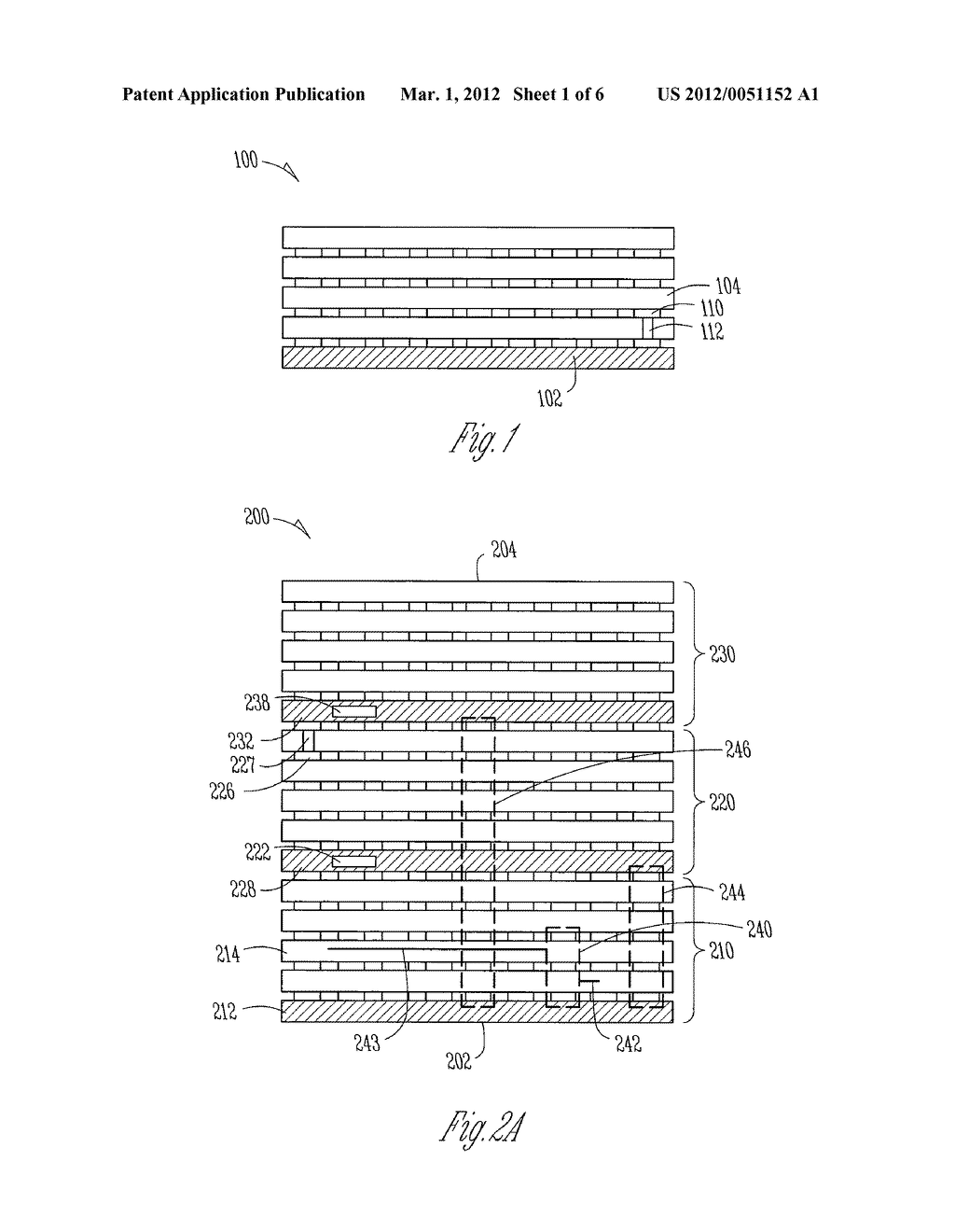 BUFFER DIE IN STACKS OF MEMORY DIES AND METHODS - diagram, schematic, and image 02