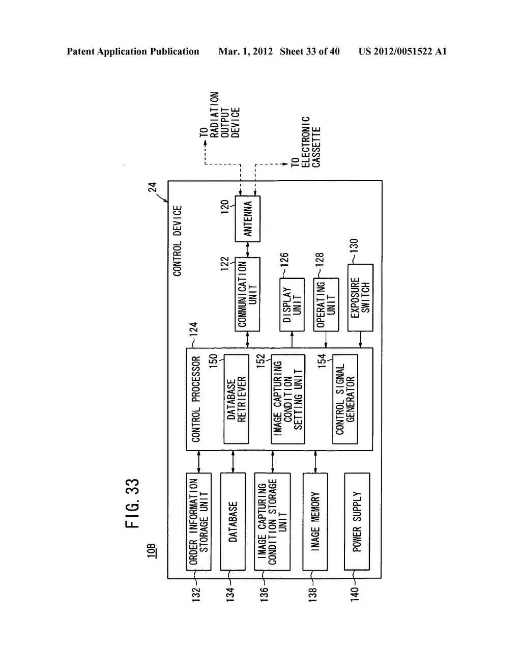 Radiographic image capturing system and radiographic image capturing     method - diagram, schematic, and image 34