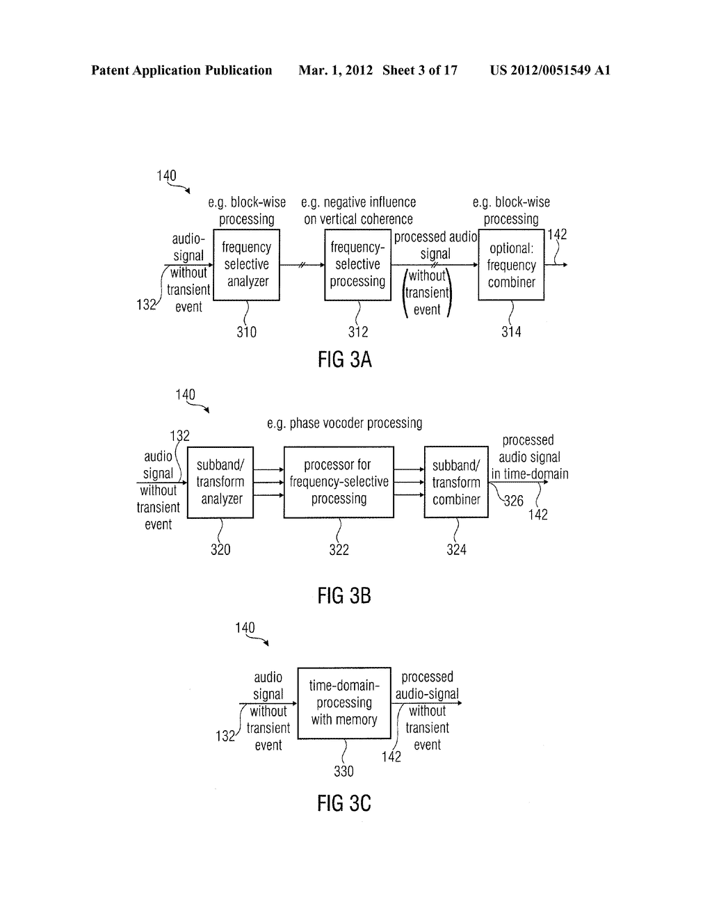 APPARATUS, METHOD AND COMPUTER PROGRAM FOR MANIPULATING AN AUDIO SIGNAL     COMPRISING A TRANSIENT EVENT - diagram, schematic, and image 04