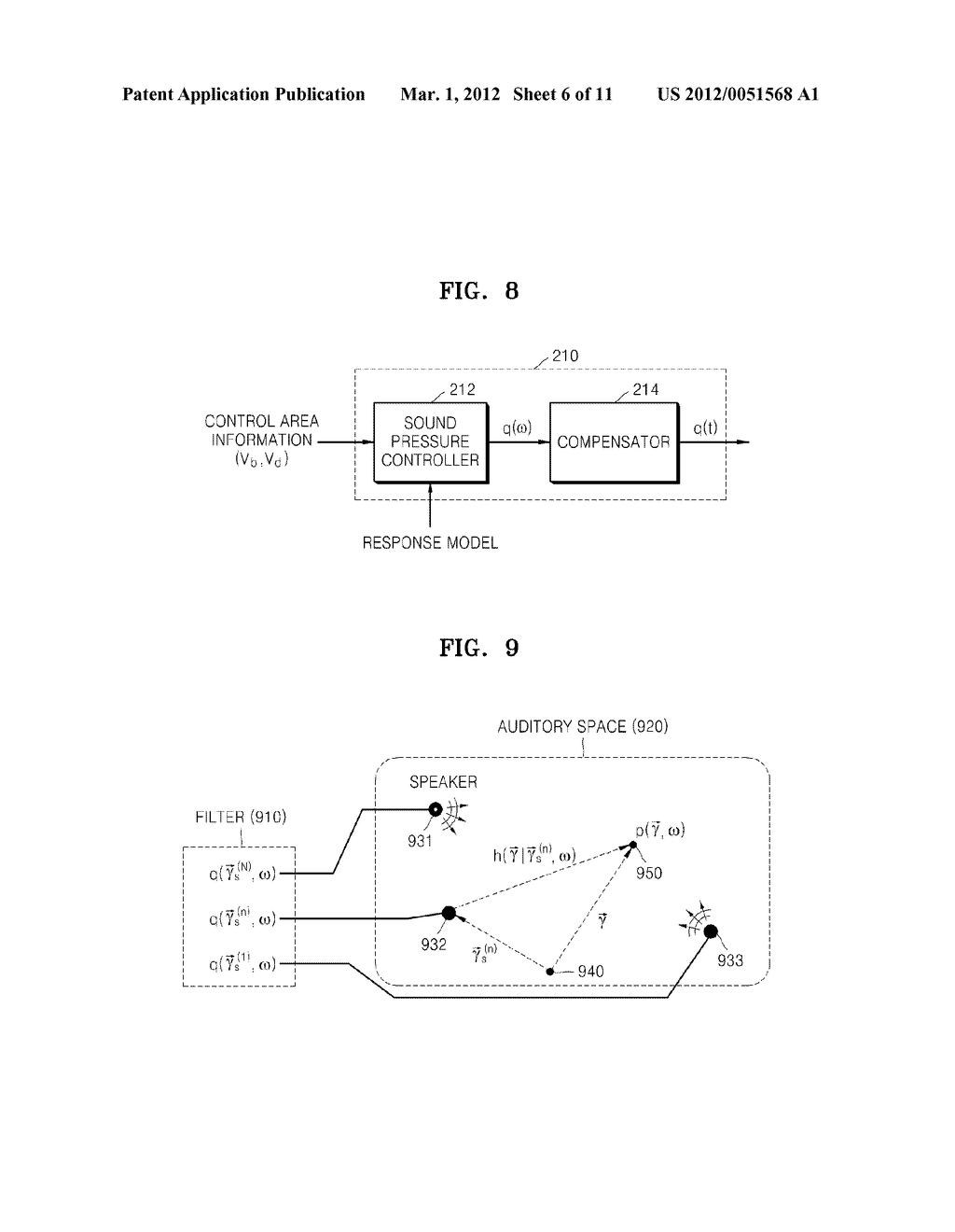 METHOD AND APPARATUS FOR REPRODUCING FRONT SURROUND SOUND - diagram, schematic, and image 07