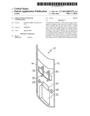 Shield with integrated loudspeaker diagram and image