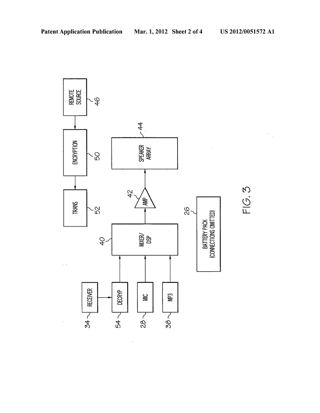 Shield with integrated loudspeaker - diagram, schematic, and image 03